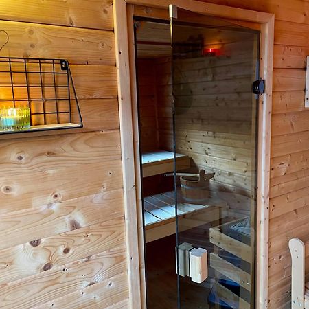 Modernes Holzhaus Im Skandinavischen Stil Mit Sauna, Garten Und 2 Katzen นอร์เดอร์ชเตดท์ ภายนอก รูปภาพ