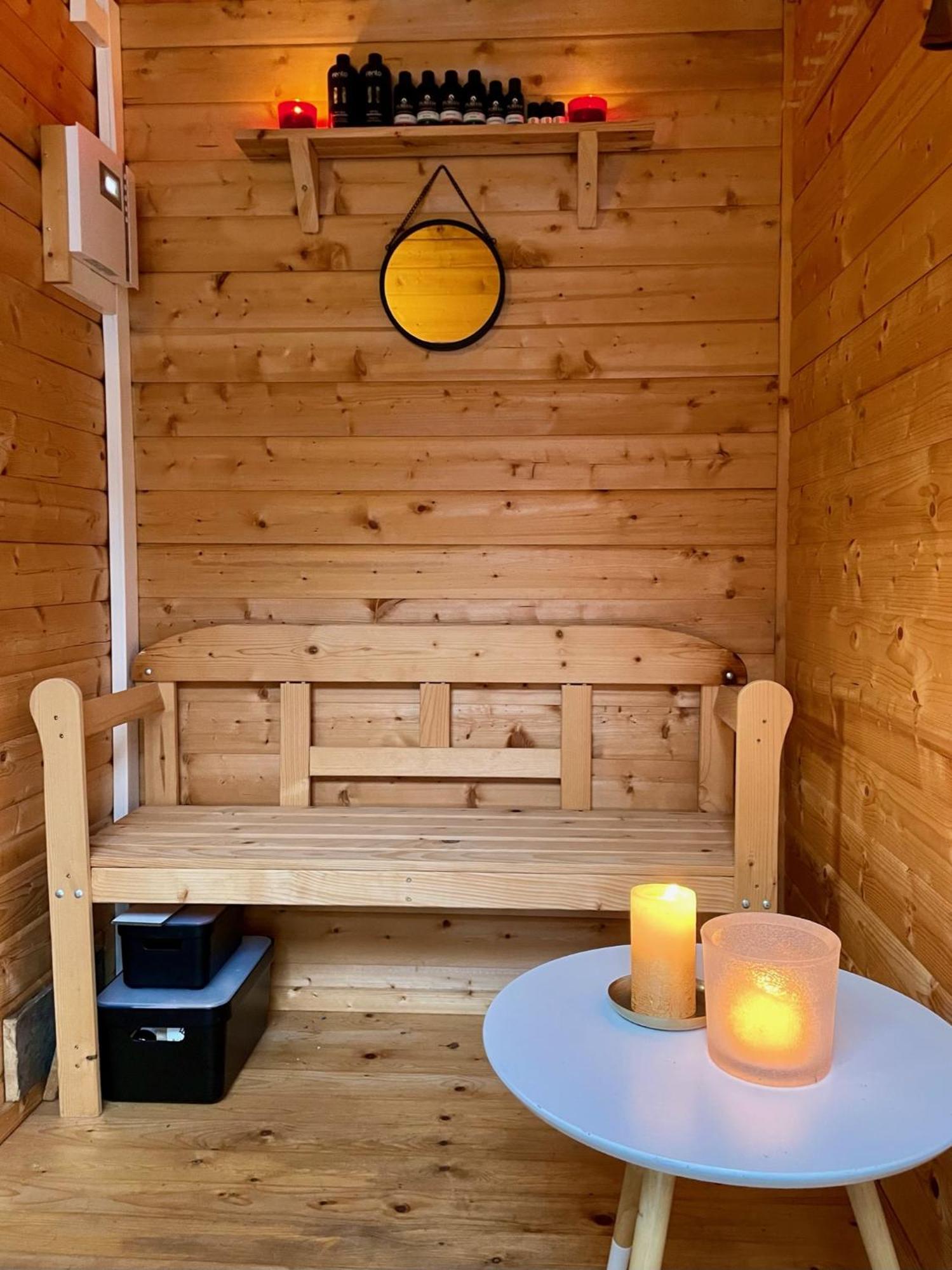 Modernes Holzhaus Im Skandinavischen Stil Mit Sauna, Garten Und 2 Katzen นอร์เดอร์ชเตดท์ ภายนอก รูปภาพ
