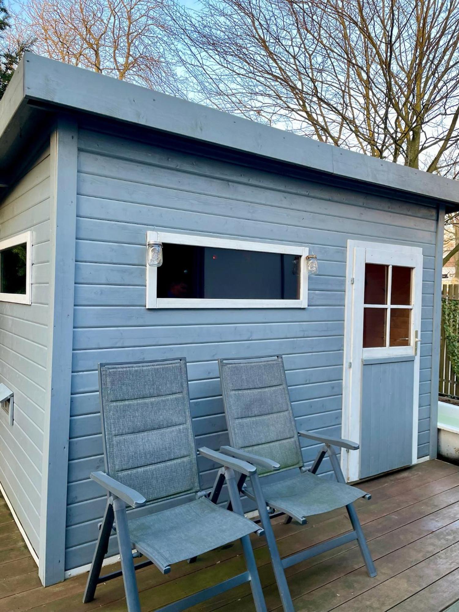 Modernes Holzhaus Im Skandinavischen Stil Mit Sauna, Garten Und 2 Katzen นอร์เดอร์ชเตดท์ ภายนอก รูปภาพ
