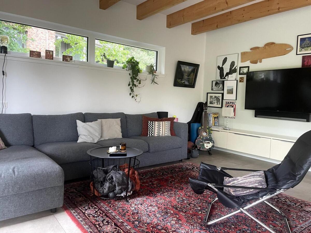 Modernes Holzhaus Im Skandinavischen Stil Mit Sauna, Garten Und 2 Katzen นอร์เดอร์ชเตดท์ ภายนอก รูปภาพ