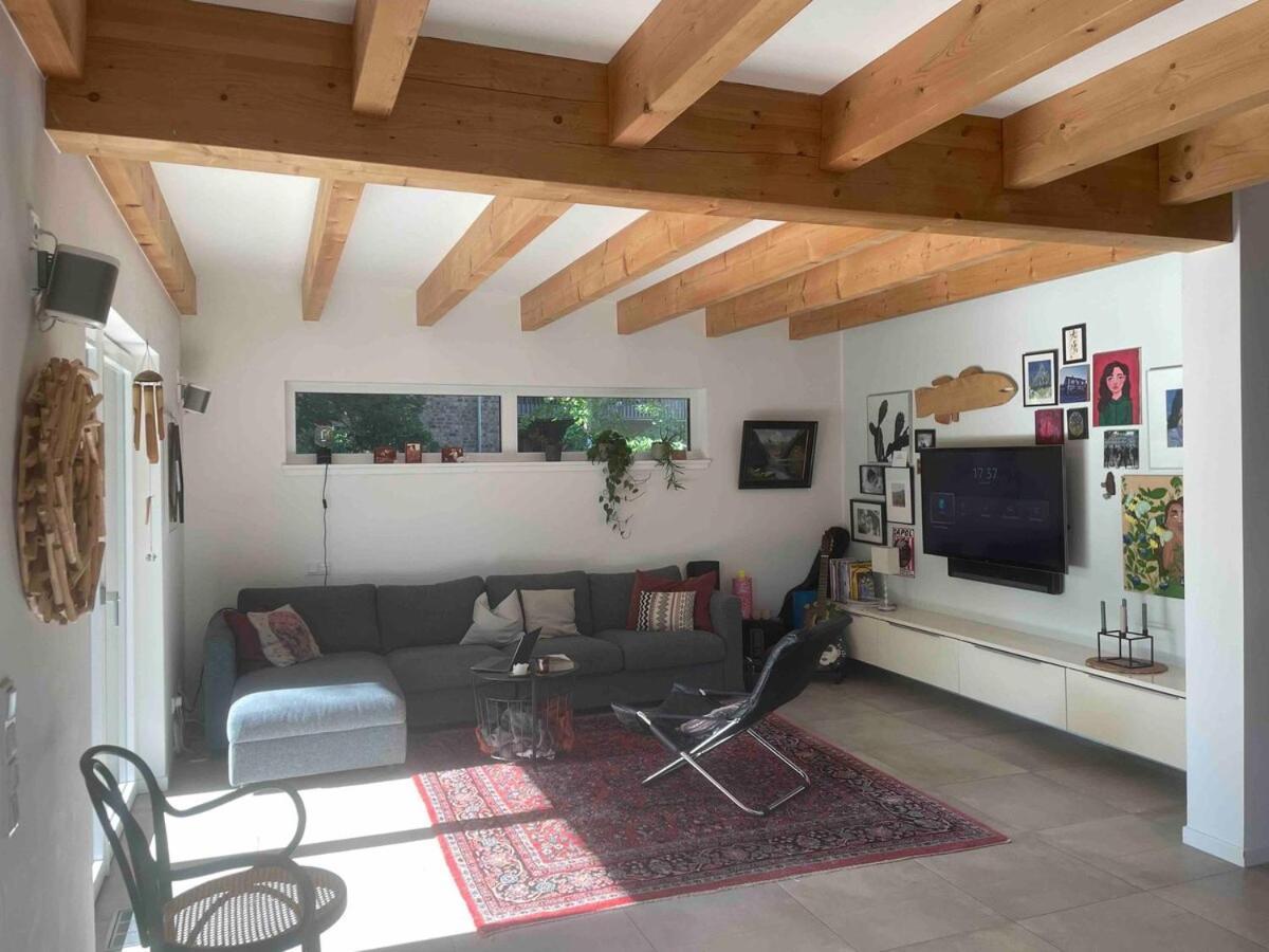 Modernes Holzhaus Im Skandinavischen Stil Mit Sauna, Garten Und 2 Katzen นอร์เดอร์ชเตดท์ ภายนอก รูปภาพ